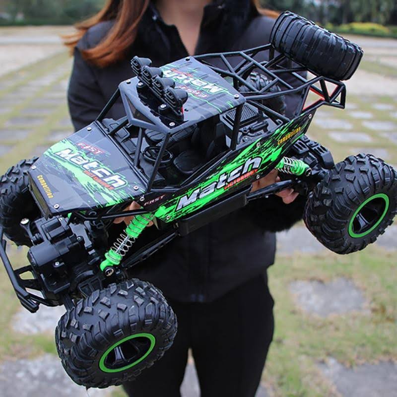 4x4 Rock Crawler Big RC Car 37cm Green