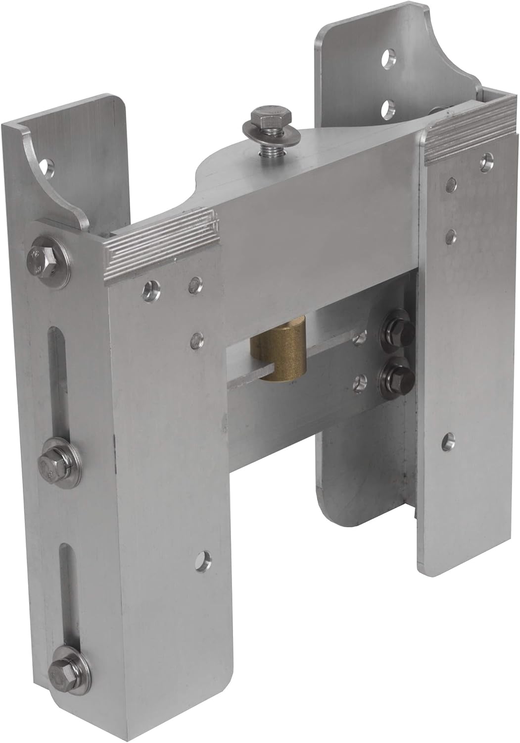 KUAFU 4'' Set Back Jack Plate Manual Power Lift Transom Outboard Boat Motor