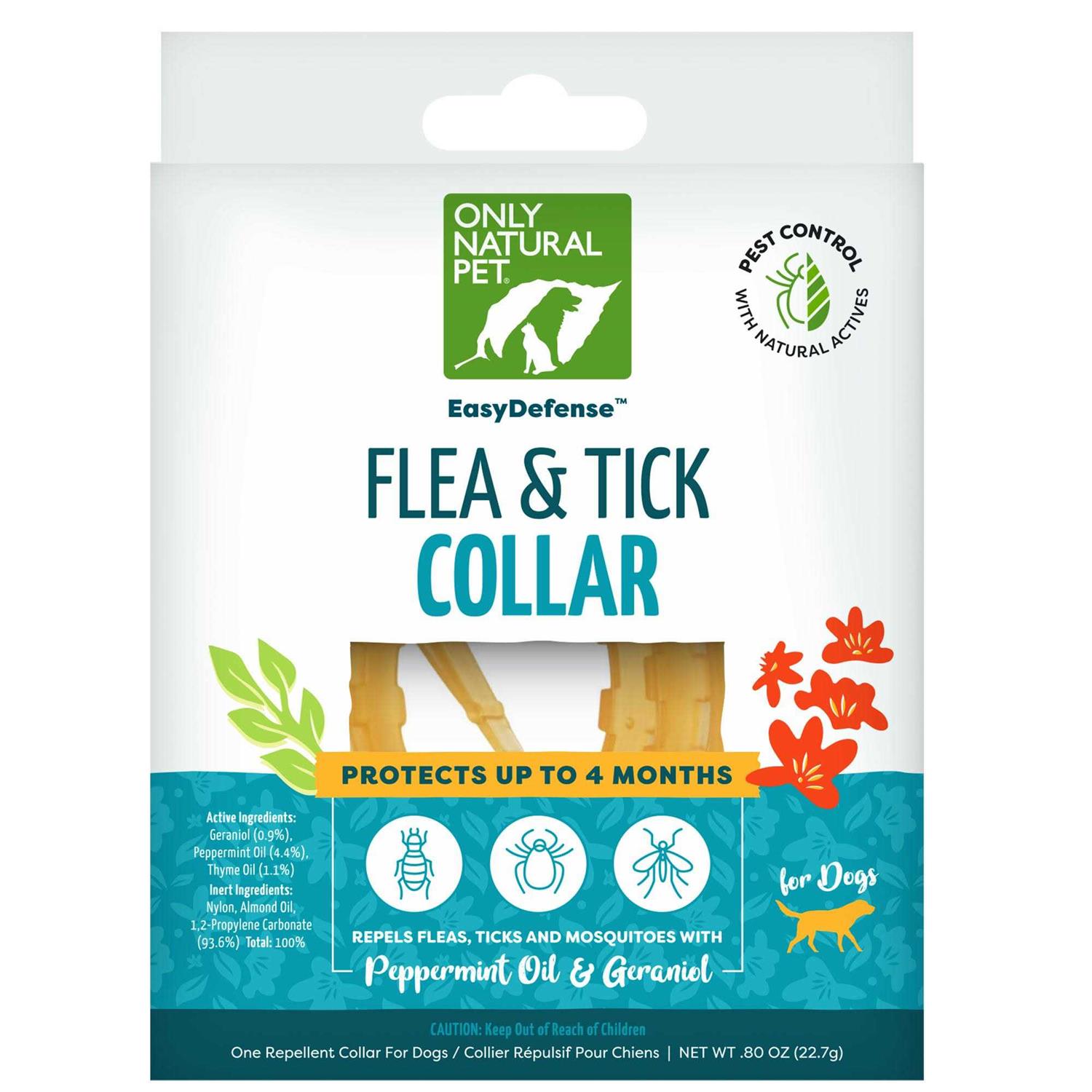 Only Natural Pet EasyDefense Flea & Tick Dog Collar - Pet Supplies online store