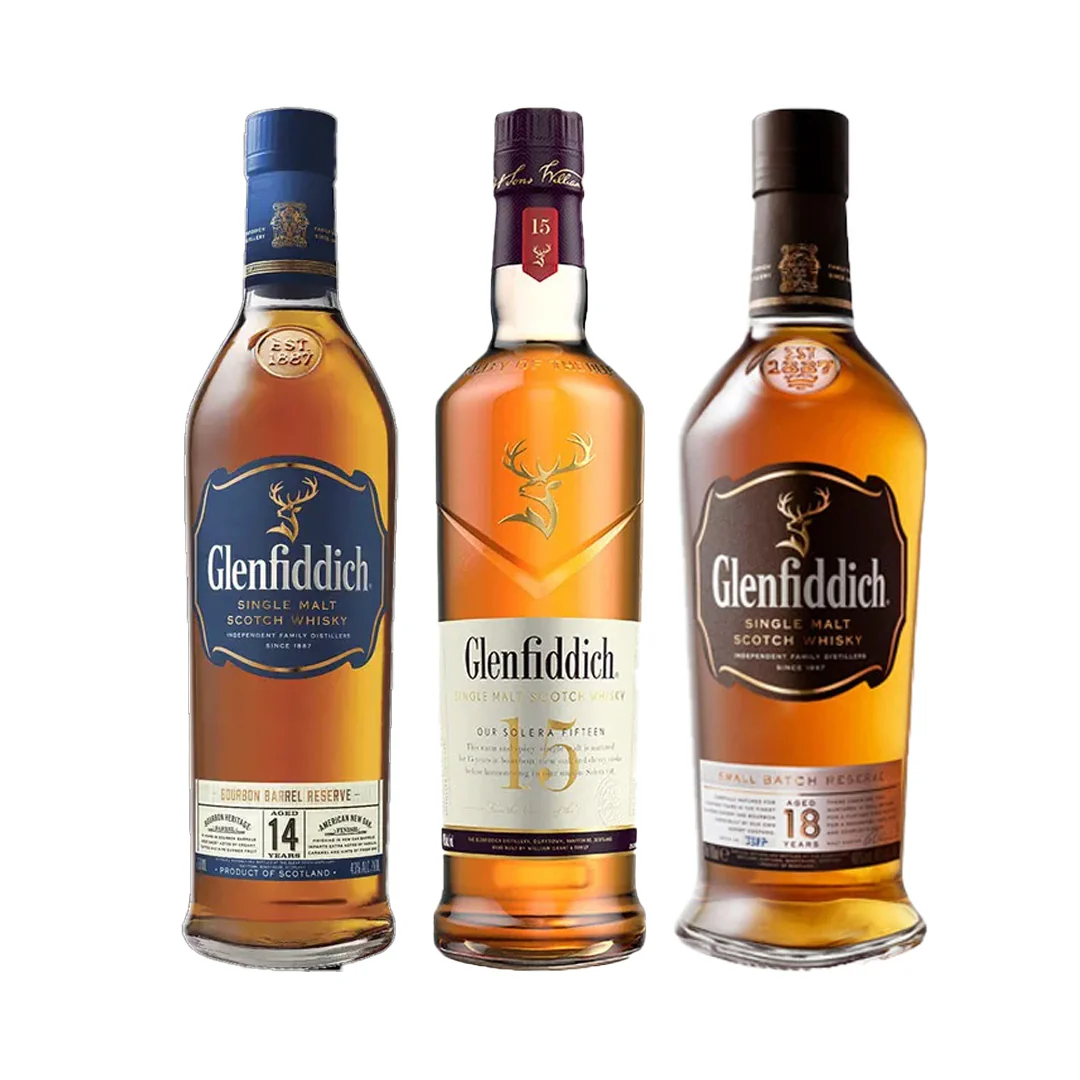 Glenfiddich 14 Year+ Glenfiddich 15 Year+ Glenfiddich 18 Year Special - Nestor Liquor