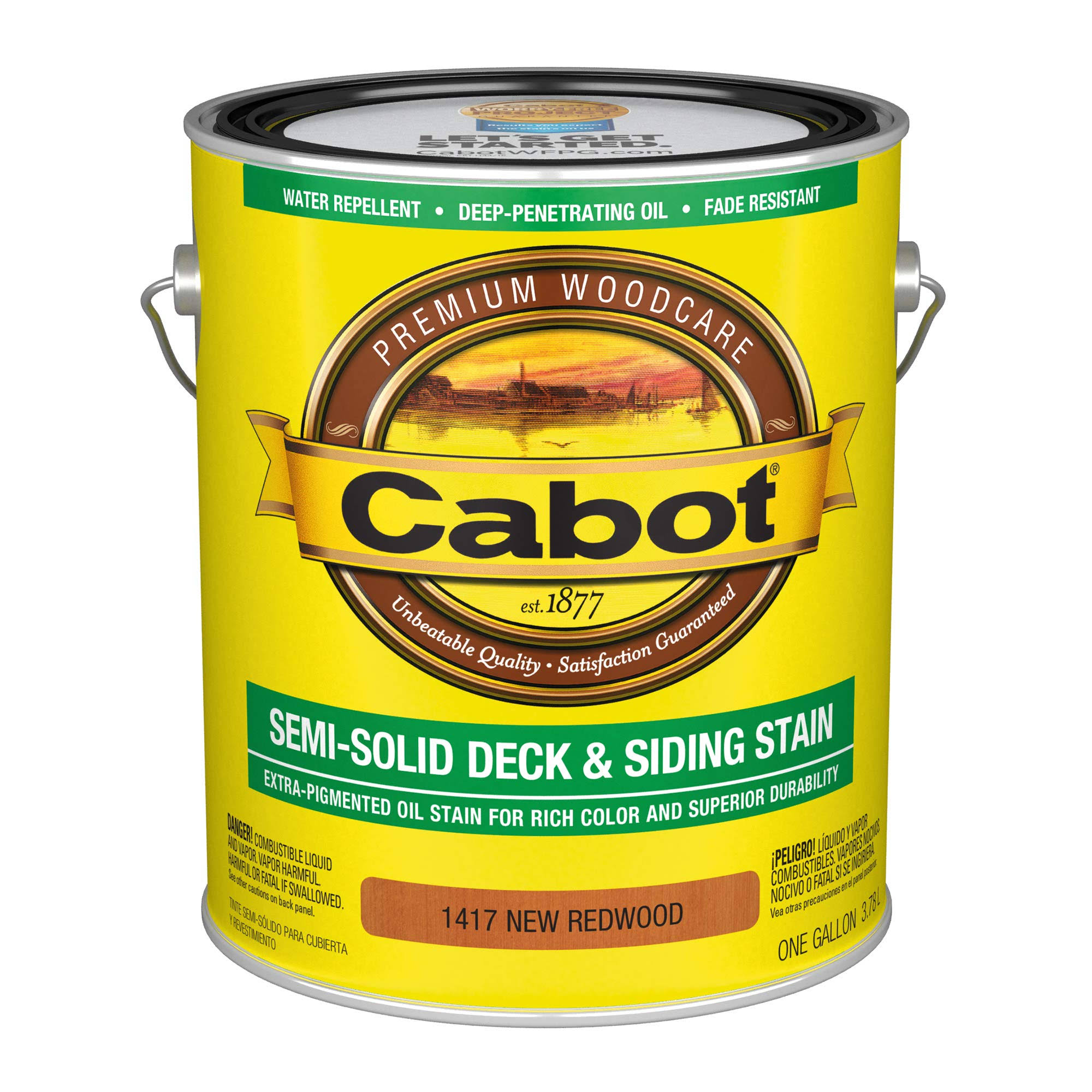 Cabot Semi-Solid Deck u0026 Siding Stain