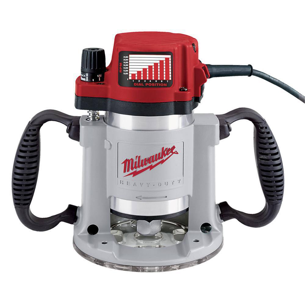 Milwaukee 5625-20 - 3-1/2 HP 15.0A 120V Corded Fixed-Based Router