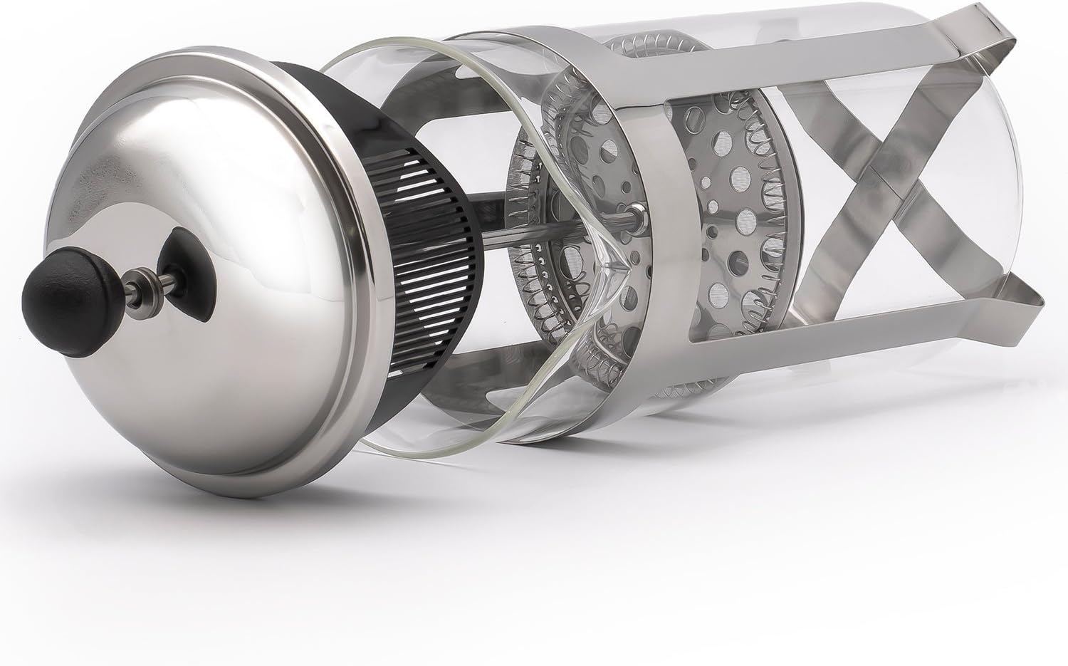 French Press Machine - Coffee Press - French Press Coffee Maker - French Press Kit - French Press - Stainless Steel French Press - French Press Set - French Press Large - Improved Model 2018