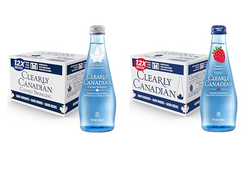 Clearly Canadian Mountain Blackberry Sparkling Water, 11 Fl Oz