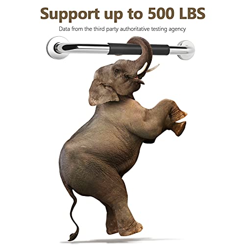 2 Pack Grab Bars for Bathroom, 32 Inch Anti Slip Bathroom Handicap Grab Bars for Showers, Safety Bath & Shower Grab Bar for Seniors, Shower Handles for Elderly, Tesuchan