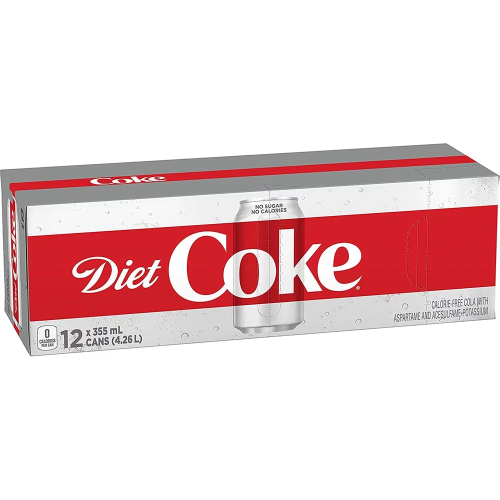 Diet Coke, 355Ml, Pack Of 12