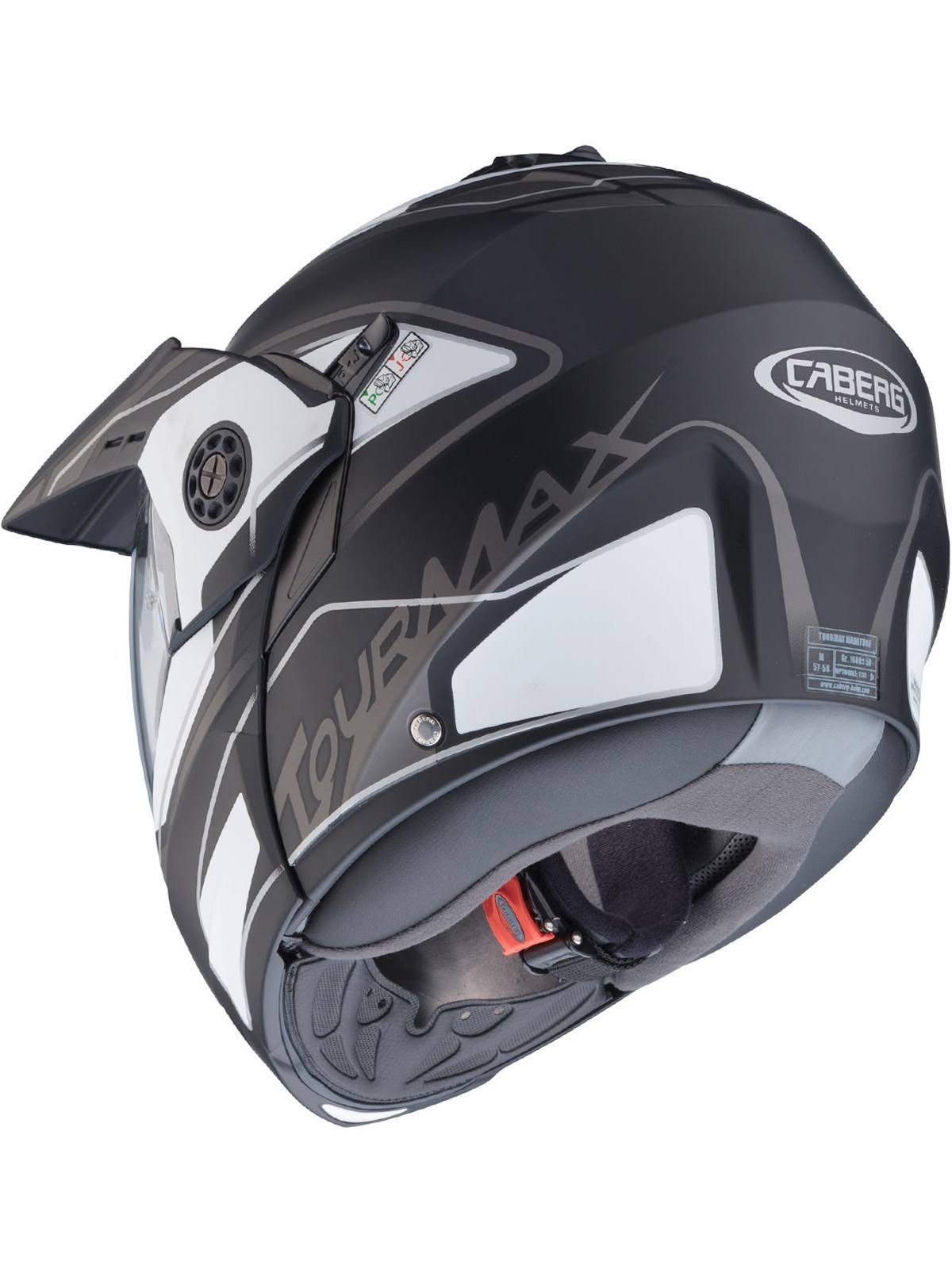 Caberg Black Tourmax Marathon Motorcycle Helmet