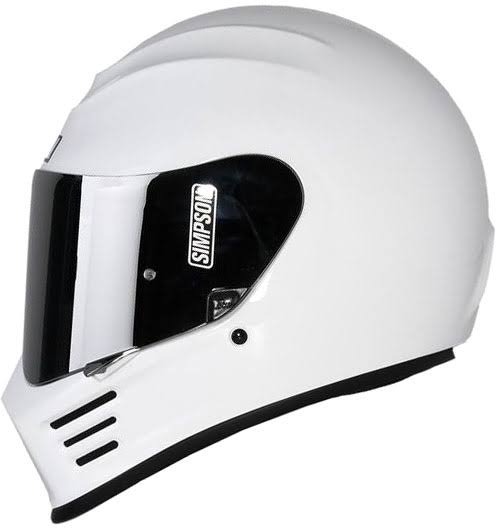 Simpson Speed, Integral Helmet - White - M