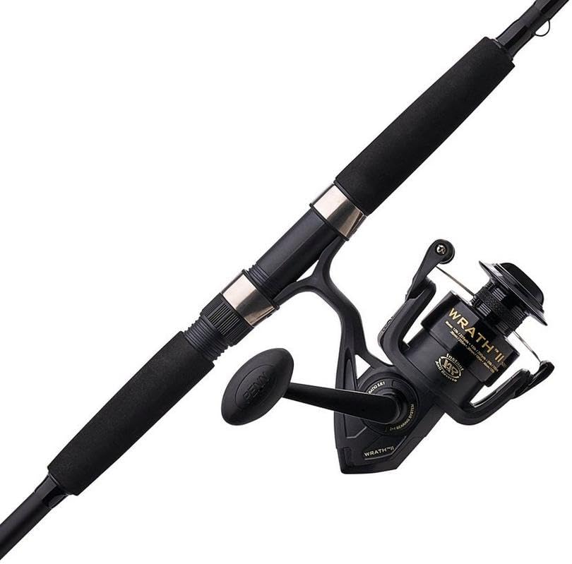 PENN Wrath II Spinning Reel and Fishing Rod Combo