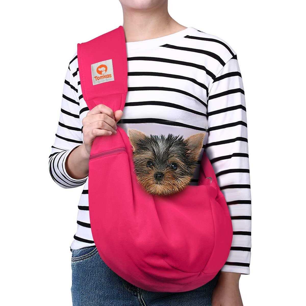 TOMKAS Dog Sling Carrier for Small Dogs Puppy Carrier for Small Dogs - Pet Supplies online store