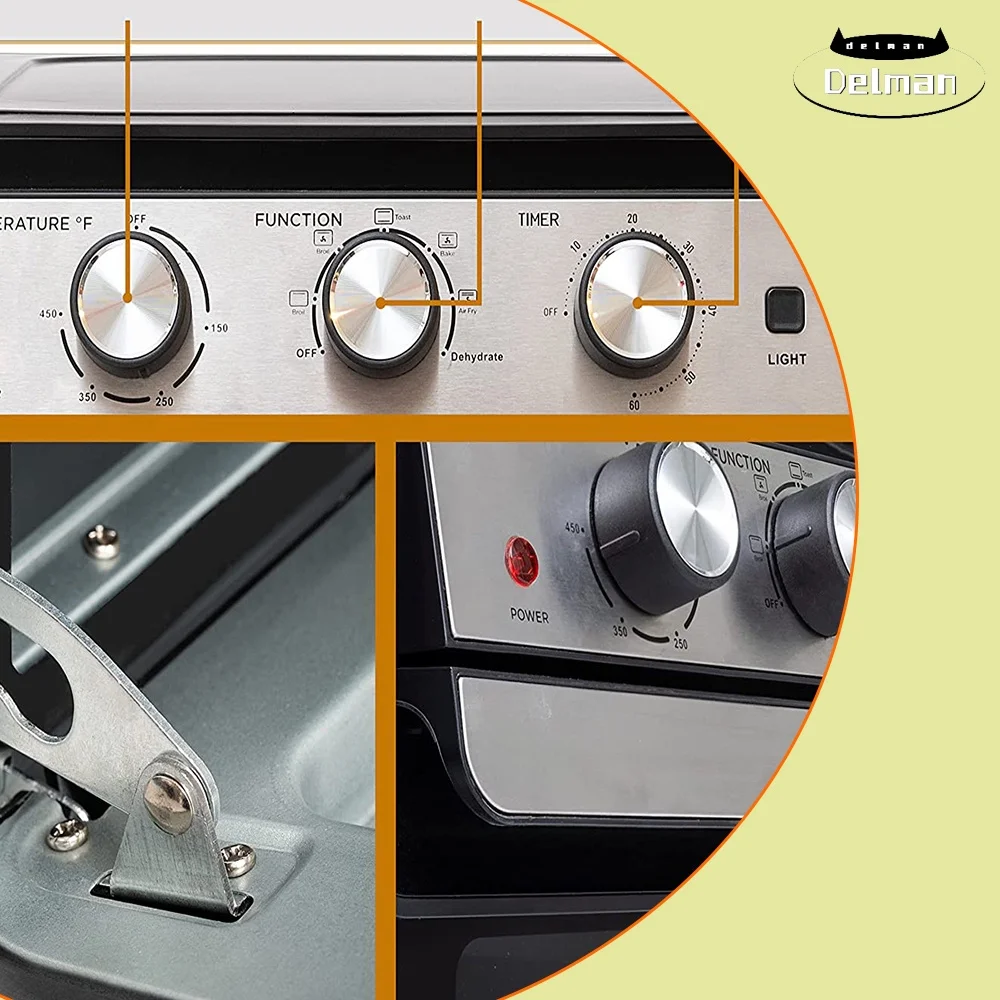 Air Fryer Oven, 6-in-1 Toaster Oven