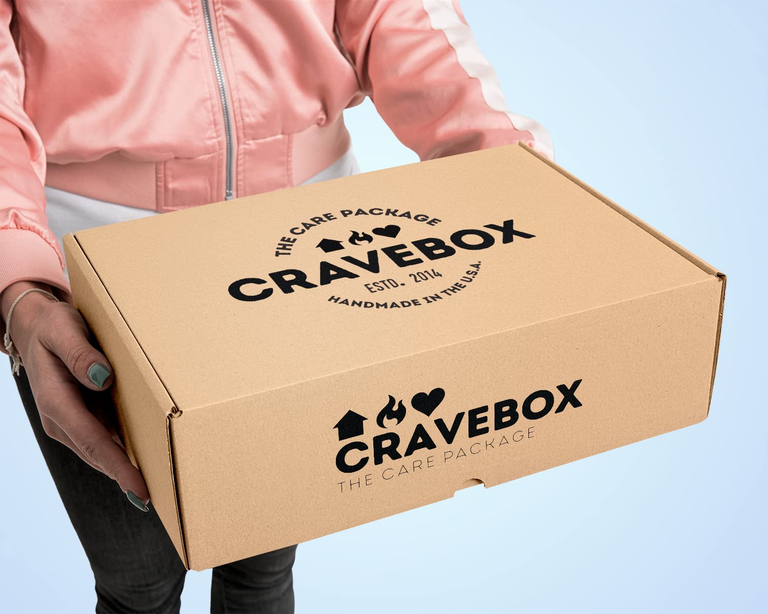 CRAVEBOX Snack Box Variety Pack Care Package (80 Count) Halloween Treats Gift Basket Boxes Pack Adults Kids Grandkids Guys Women Men Boyfriend Birthday Cookies Chips Mix College Office Back to School