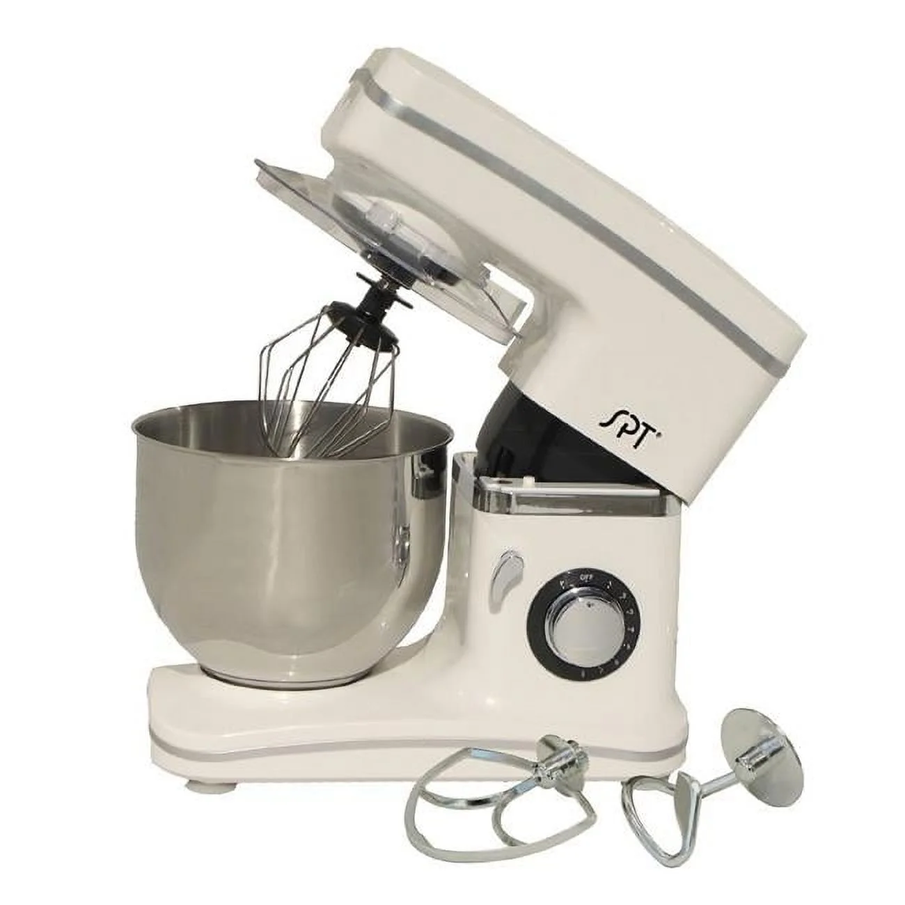 8-Speed Stand Mixer, White