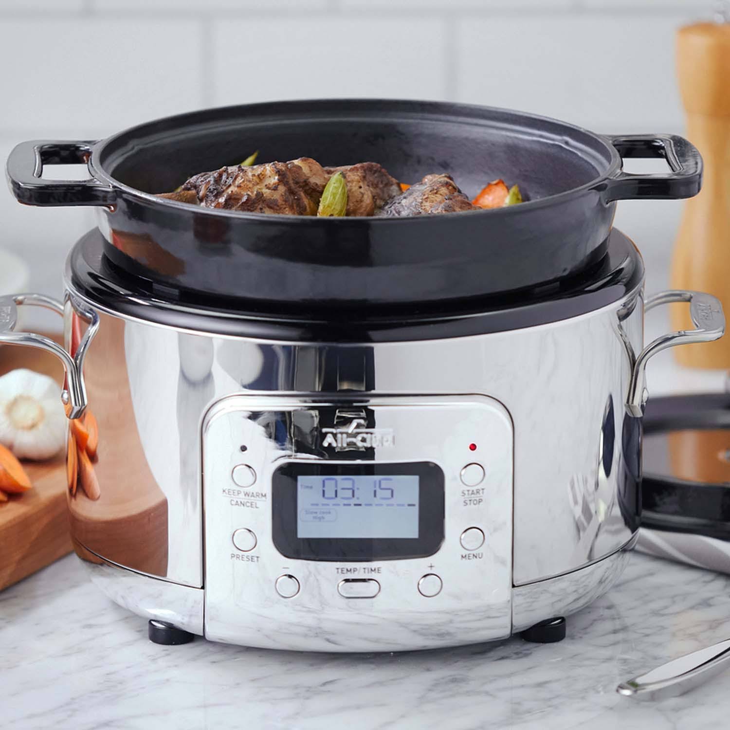 All-Clad Cast Iron Electric Dutch Oven, 5 qt.