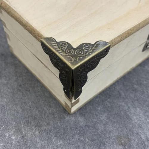 100PCS Stair Dust Corners Decorative, Stair Dust Corners for Wooden Steps, Antique Dust Corners for Stairs, Star Dust Corners for Stairs (Color : 100pcsb)