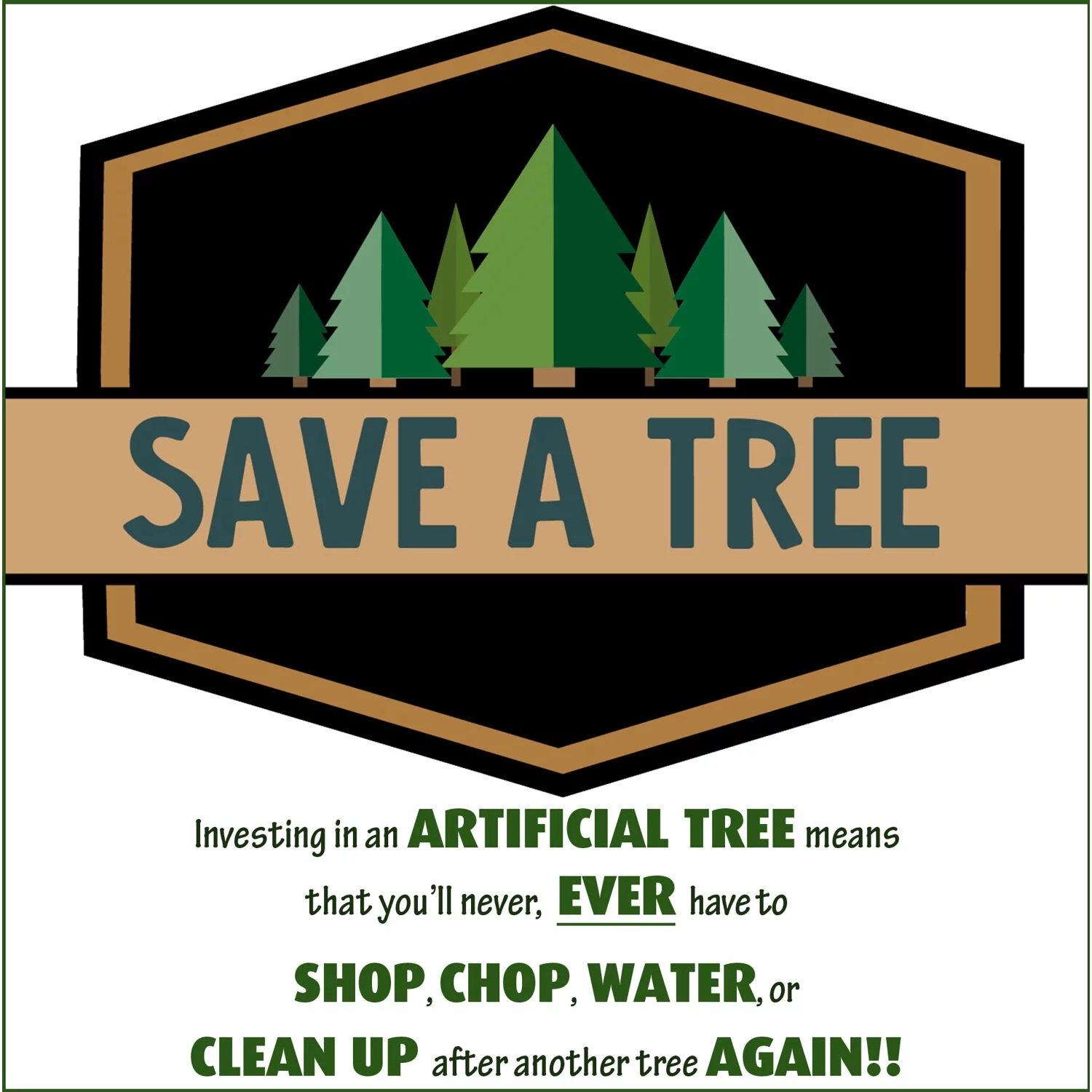 Fraser Hill Farm 4-Ft. Noble Fir Artificial Tree with Metallic Urn Base