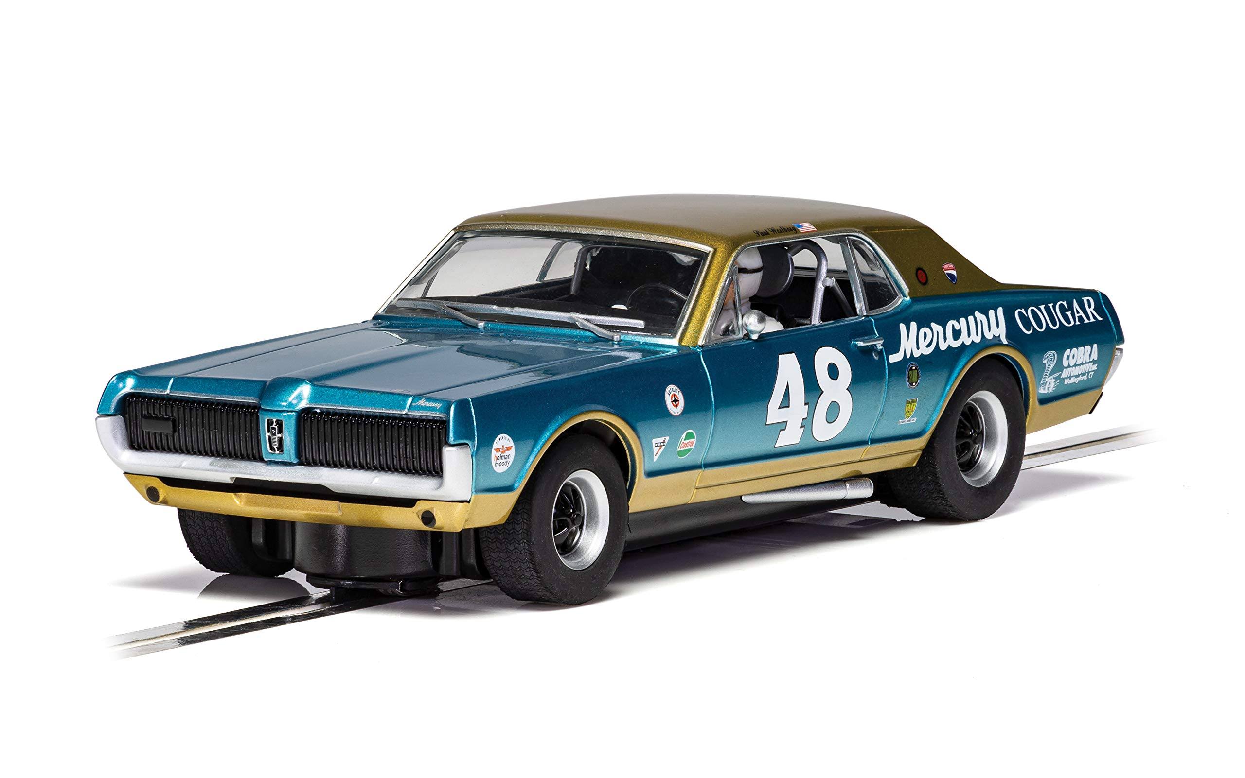 Scalextric Mercury Cougar #48 1:32 Slot Race Car C4160