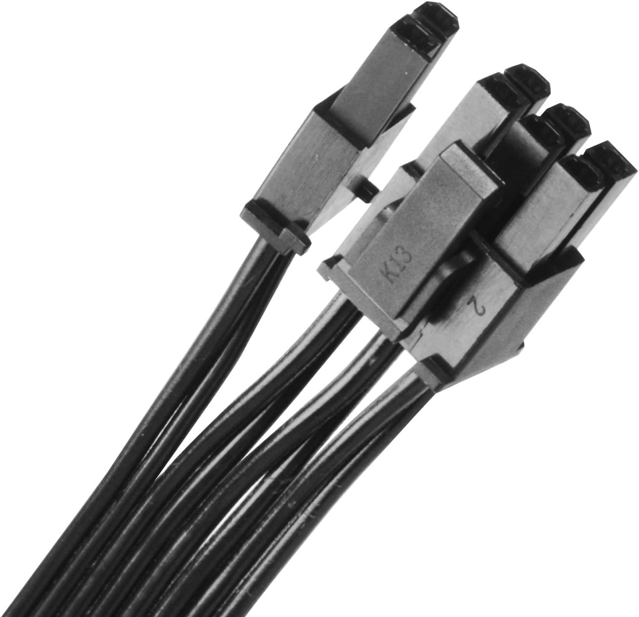 SilverStone Technology SST-ET750-B Watt 80 Plus Bronze Fixed Cable Computer Power Supply with All Flat Black Cables