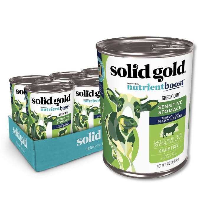 Solid Gold Green Cow Tripe Beef Free Dog Food - Pet Supplies online store