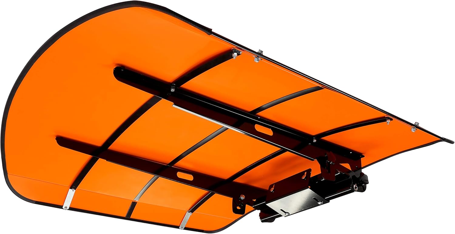 ECOTRIC Tractor Canopy Orange Compatible with All ROPS 48