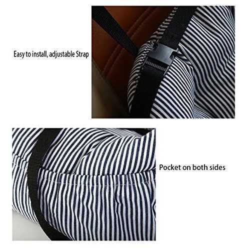 BLOBLO Dog Car Seat Pet Booster Seat Pet Travel Safety Car Seat Dog Bed for Car with Storage Pocket - Pet Supplies online store