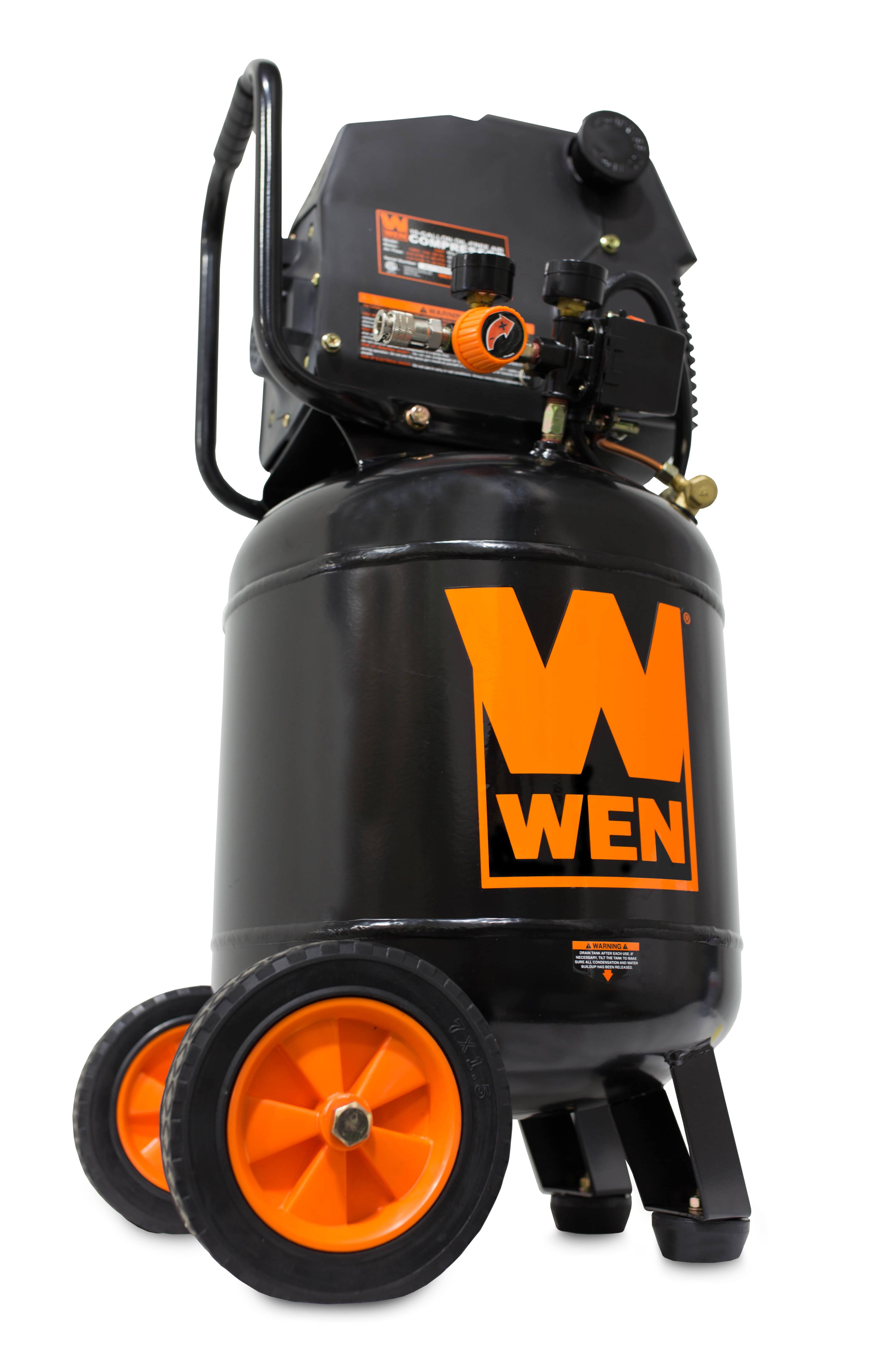 WEN 2289 10-Gallon Oil-Free Vertical Air Compressor