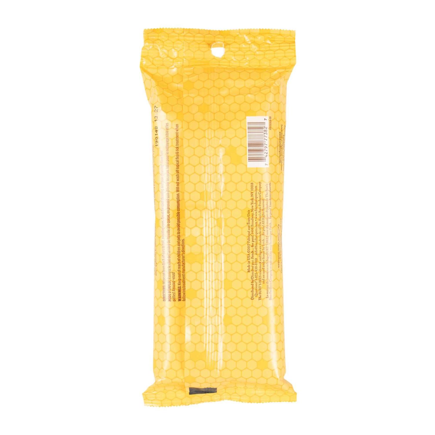 Burt's Bees Dander Reducing Wipes for Cats - Pet Supplies online store