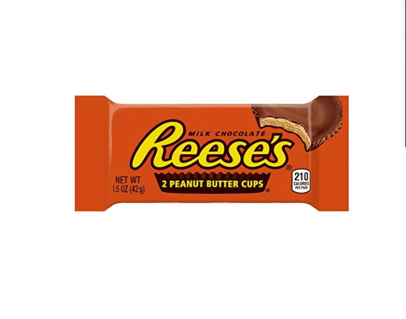 REESE'S Peanut Butter Cup, Milk Chocolate Covered Peanut Butter Cup Candy, 1.5 Ounce Package (Pack of 36)