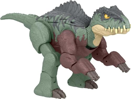 Mattel Jurassic World Fierce Changers 2-in-1 Dinosaur Action Figure, Toy Tranforms from Brachiosaurus to Indoraptor in 16 Steps
