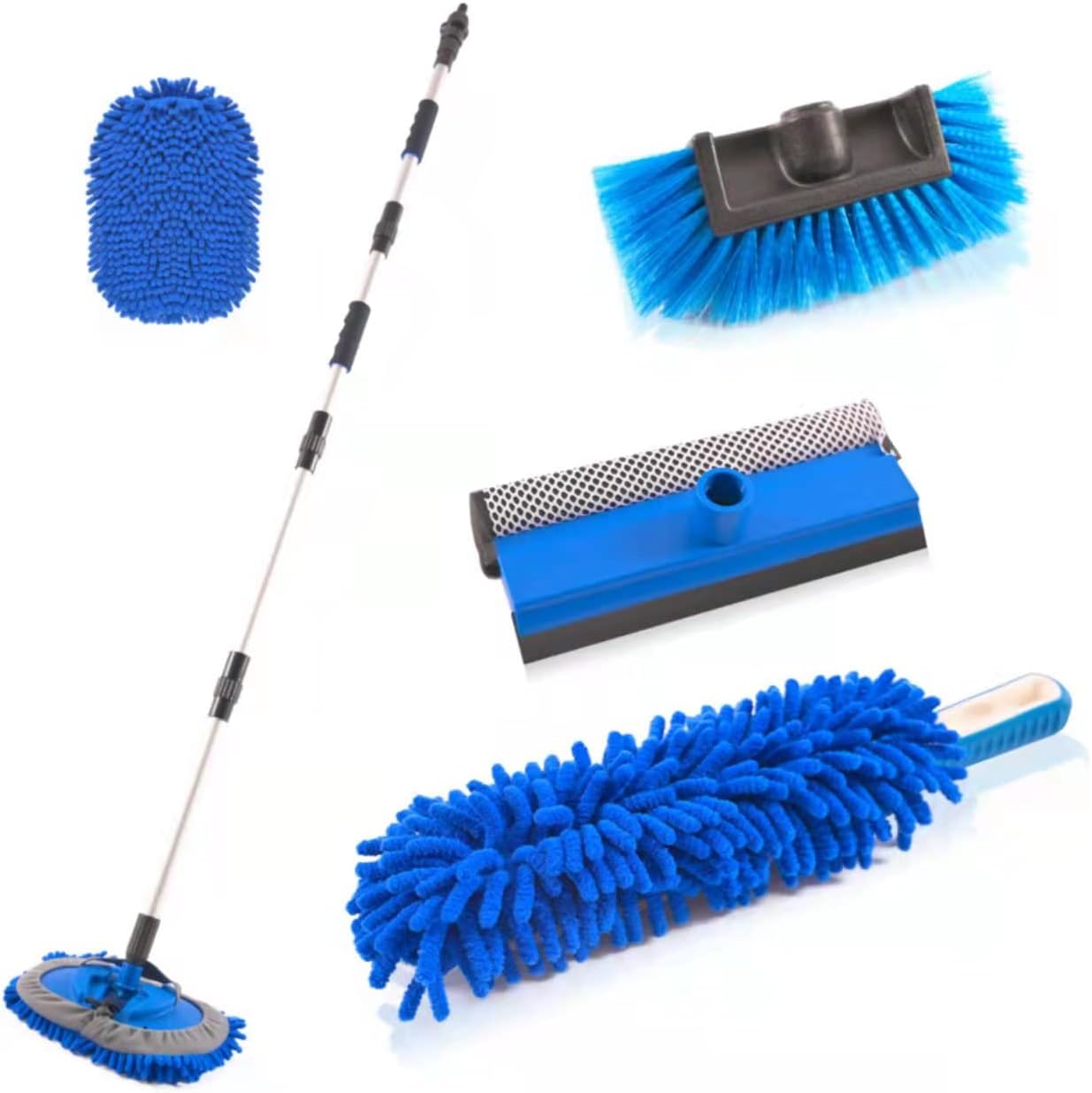 Car Wash Brush with Long Handle(5FT-11FT),12
