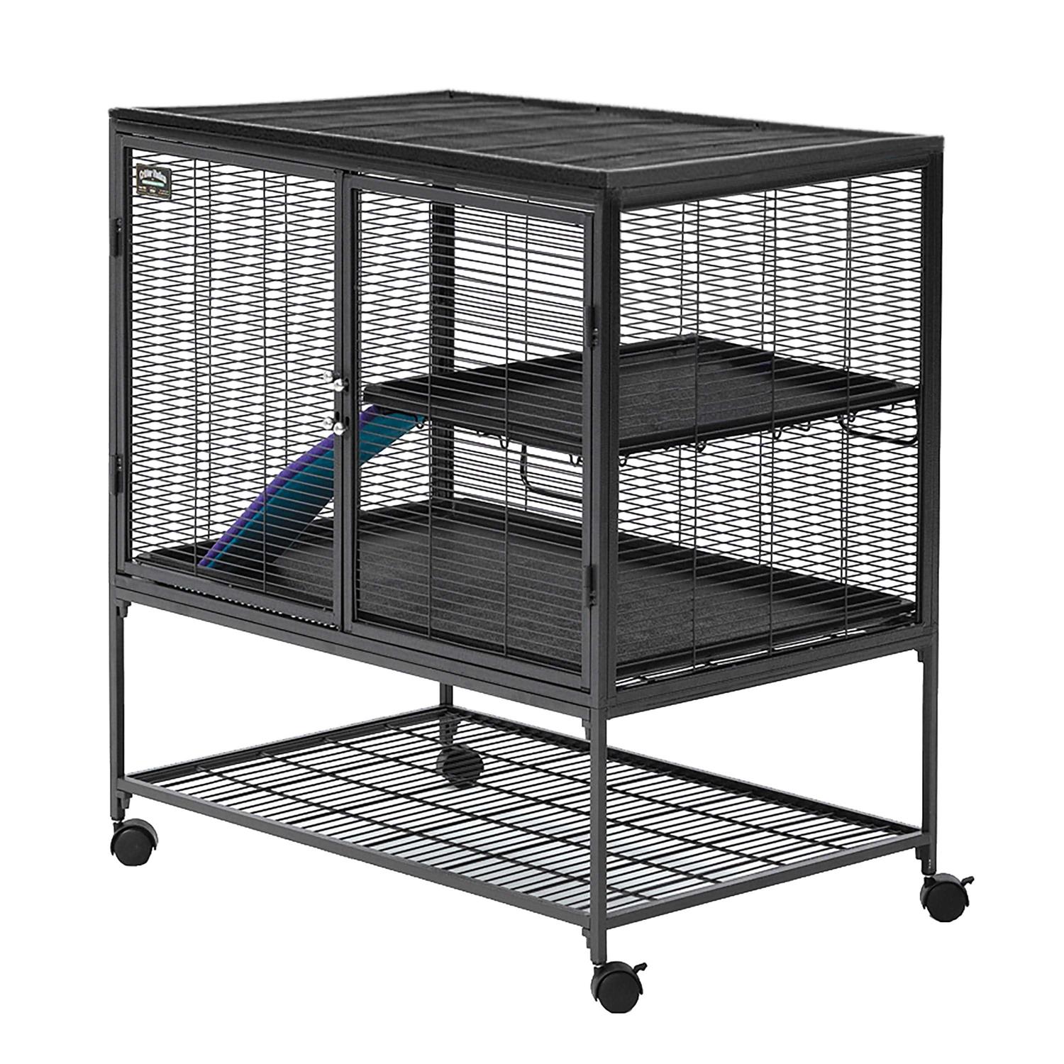 Midwest Deluxe Critter Nation Single Unit Small Animal Cage - Pet Supplies online store