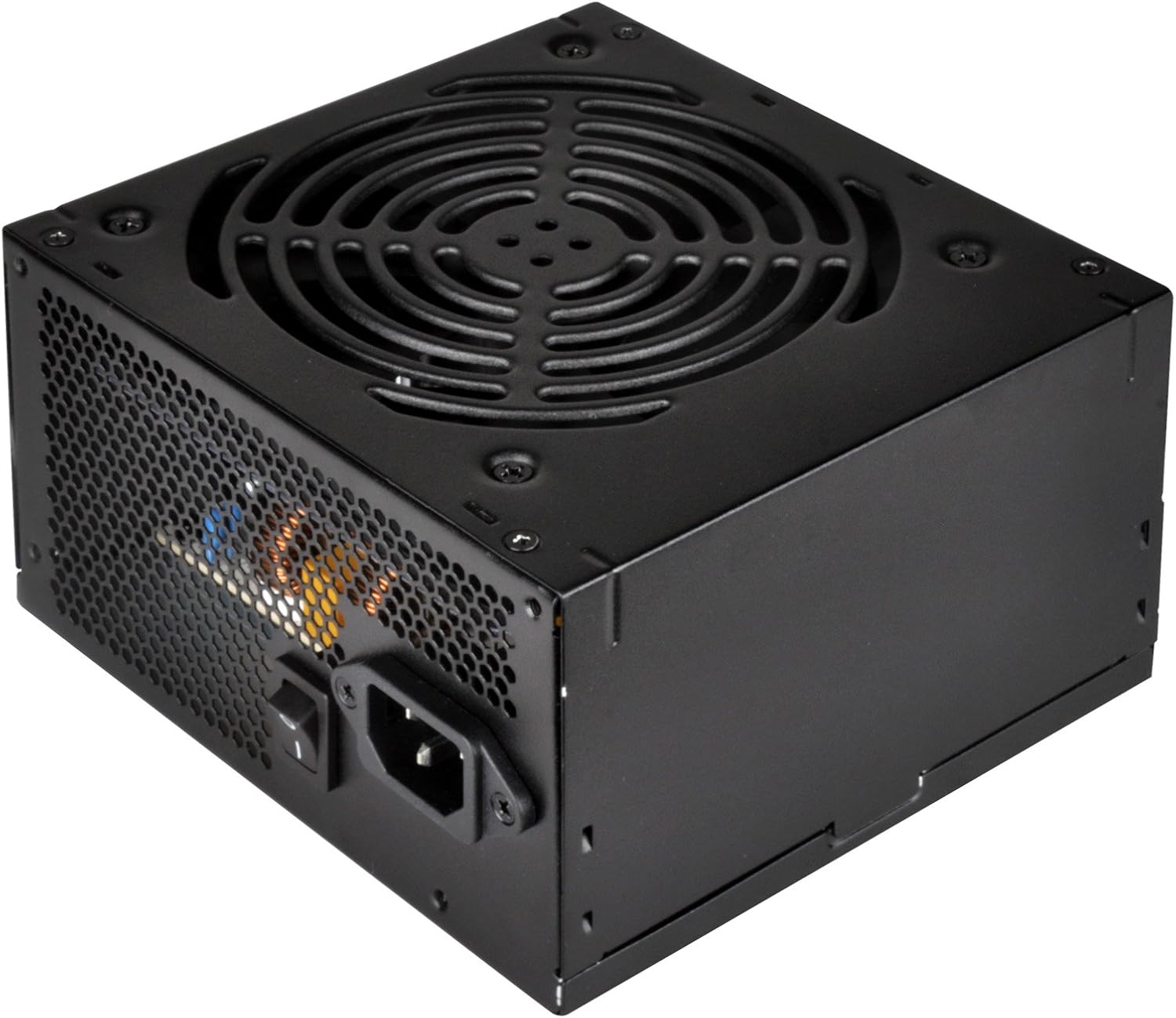 SilverStone Technology SST-ET750-B Watt 80 Plus Bronze Fixed Cable Computer Power Supply with All Flat Black Cables