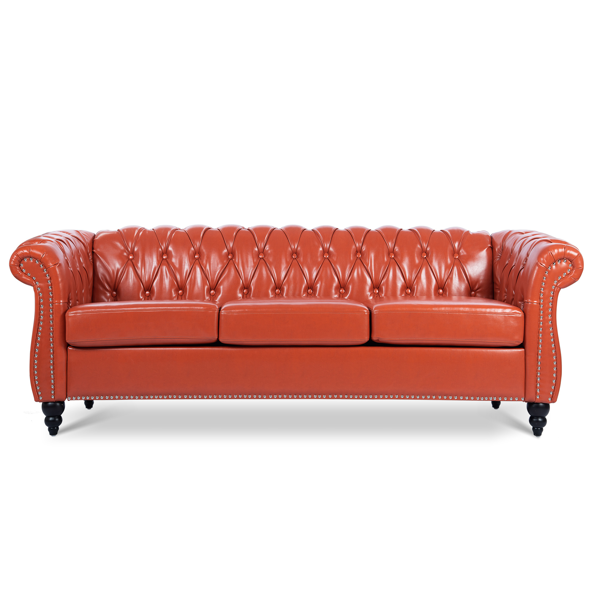 Luxurious Chesterfield Sofa - 114.64 - Elegant Comfort
