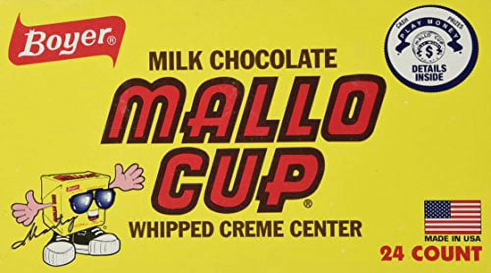 Boyer Candy Company Mallo Cups - 24 Count