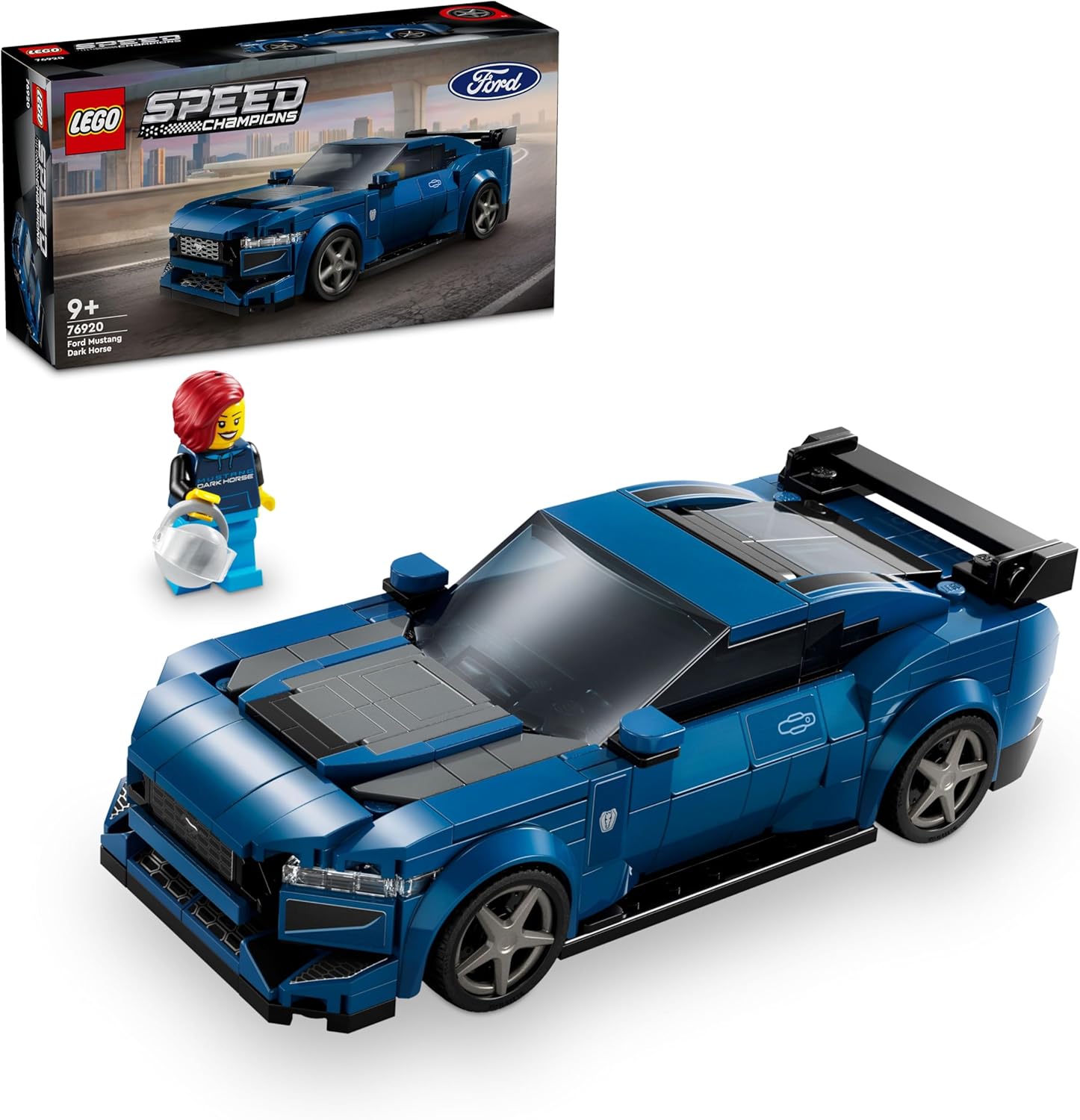 Lego Speed Champions Ford Mustang Dark Horse Sports Car Set 79620
