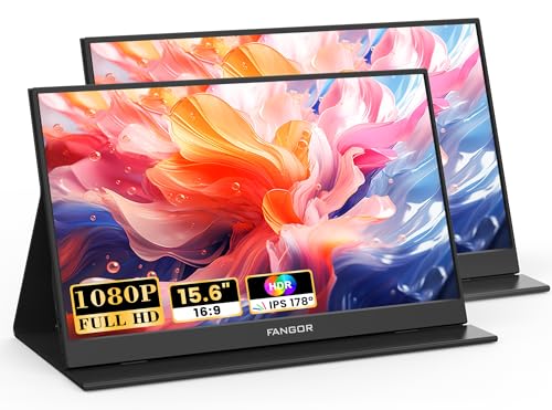 FANGOR Portable Monitor, 15.6