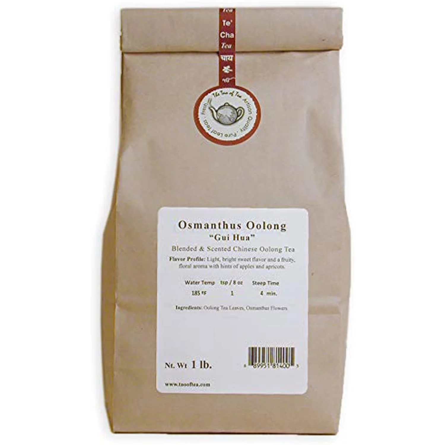 The Tao Of Tea Osmanthus Oolong, 1-Pounds