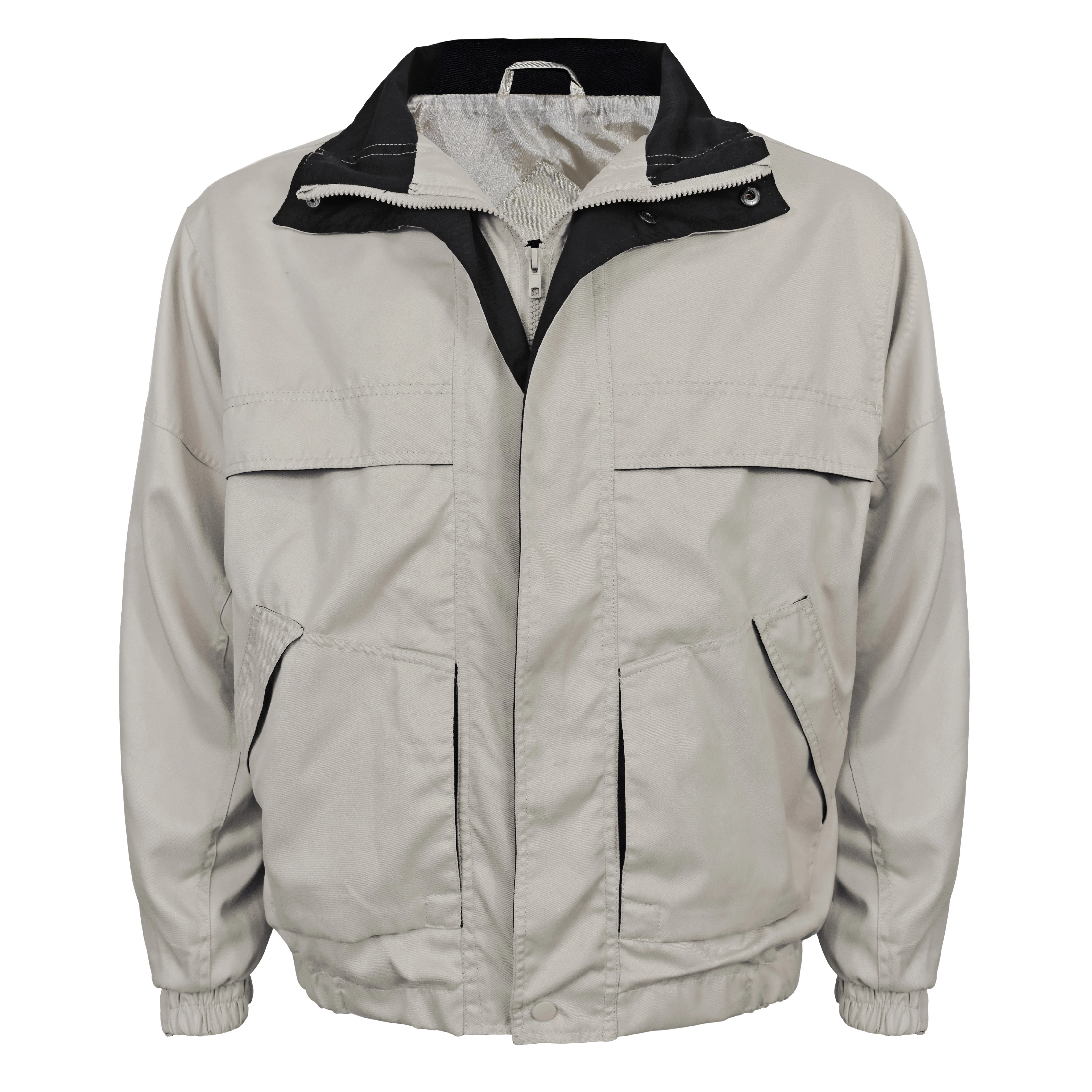 Victory Outfitters Men's Microfiber Contrast Color Jacket w/ Storm Flap