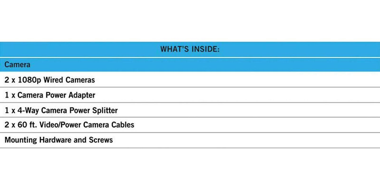 Night Owl 1080p HD Wired Cameras, 2 Pack, Black