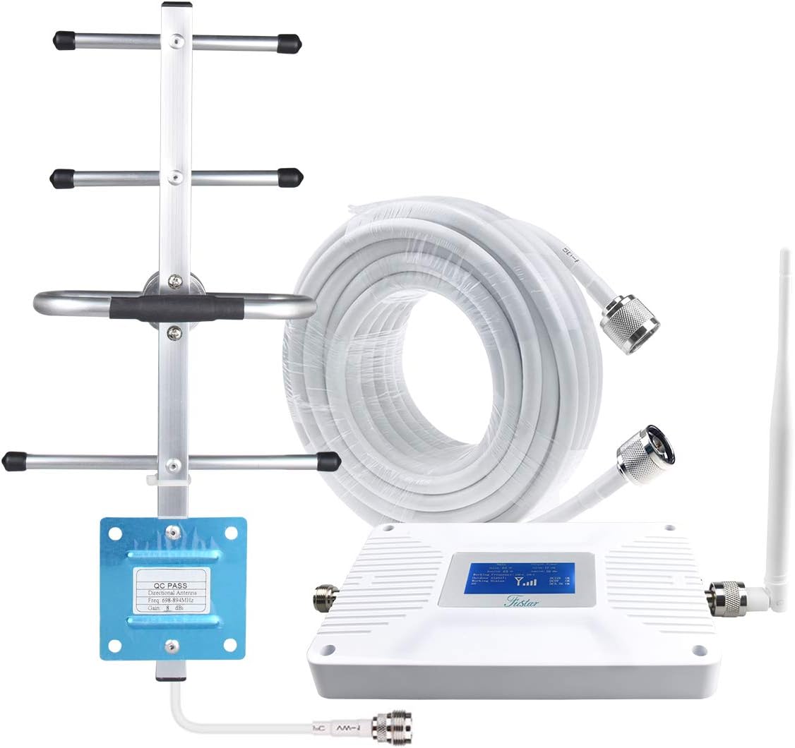 Verizon Cell Phone Signal Booster AT&T Signal Booster 4G LTE 5G T Mobile Band 12/13/17 Cell Phone Booster Verizon Signal Booster ATT Cell Booster Verizon Network Extender for Home Boosts Data/Call