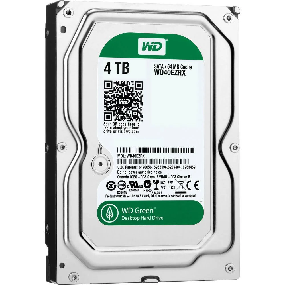 WD - Desktop Everyday 4tb Internal SATA Hard Drive for Desktops