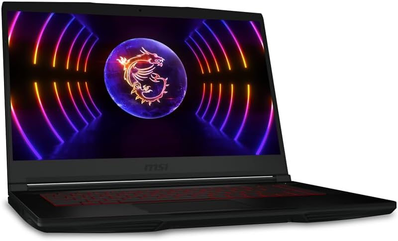 MSI Thin GF63 12U THIN GF63 12UCX-814US 15.6 Gaming Notebook - Full HD - Intel Core i5 12th Gen i5-12450H - 8 GB - 512 GB SSD - Black