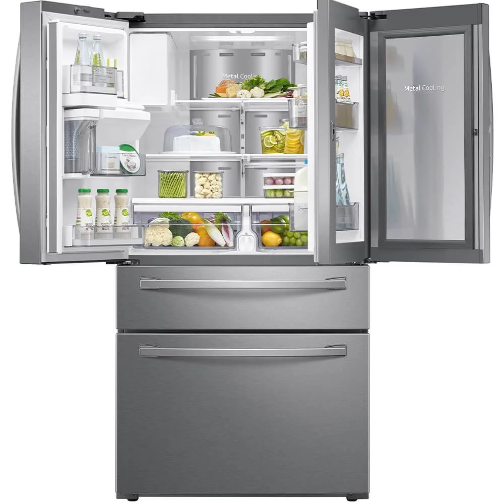 Samsung RF22R7351SR 22.4 Cu. Ft. Stainless French Door Counter Depth Refrigerator