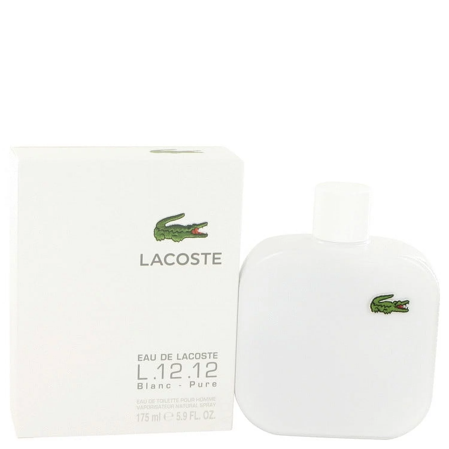 Lacoste Eau De Lacoste L.12.12 Blanc Eau De Toilette Spray By Lacoste5.9 Oz (Pack 2)