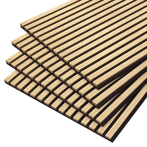 4 Pack Wood Wall Panels, 47.2” x 23.6