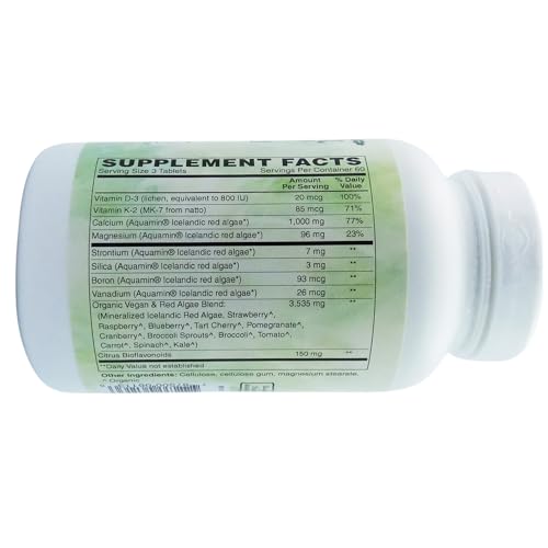 Algae Based Calcium 1,000 mg, 90 Tablets