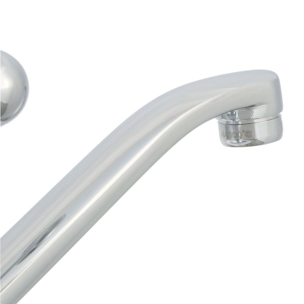 Delta 400LF-WF Single Handle Kitchen Faucet with Spray - Chrome