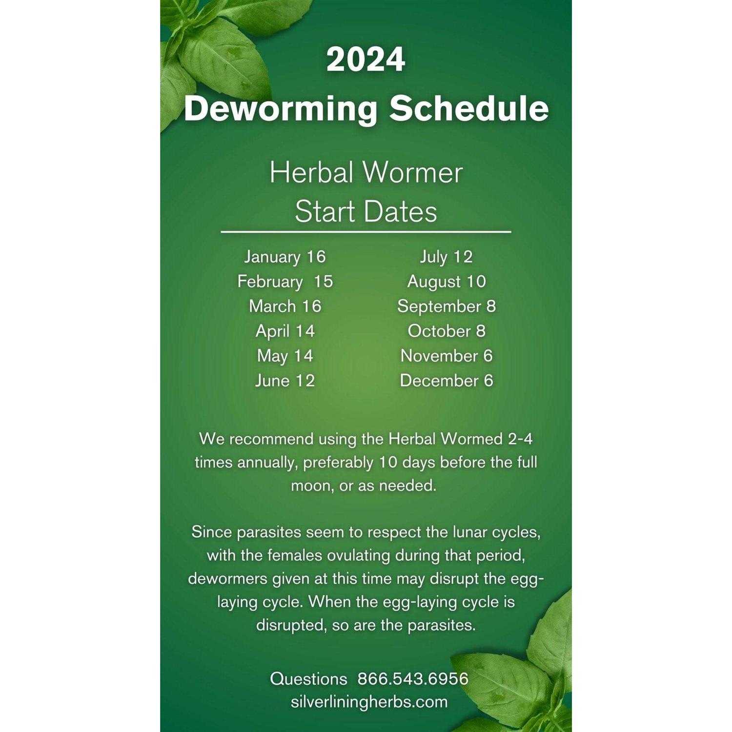 Silver Lining Herbs Herbal Wormer for Horses - Pet Supplies online store