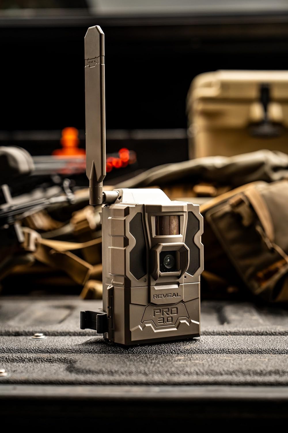 TACTACAM Reveal Pro 3.0 LTE Cellular Trail Camera AT&T and Verizon, 4K Photo Quality, No Glow Flash, No SD Card Required (RV-TC-XPRO3) for Hunting, Security, Surveillance