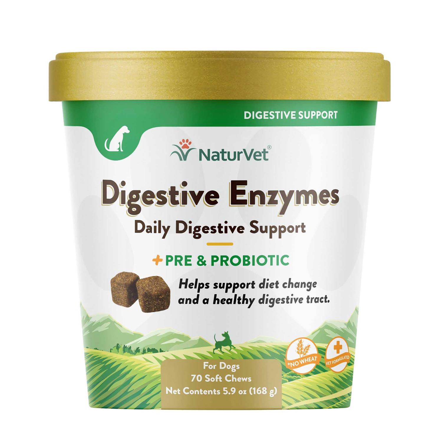 NaturVet Digestive Enzymes - Pet Supplies online store